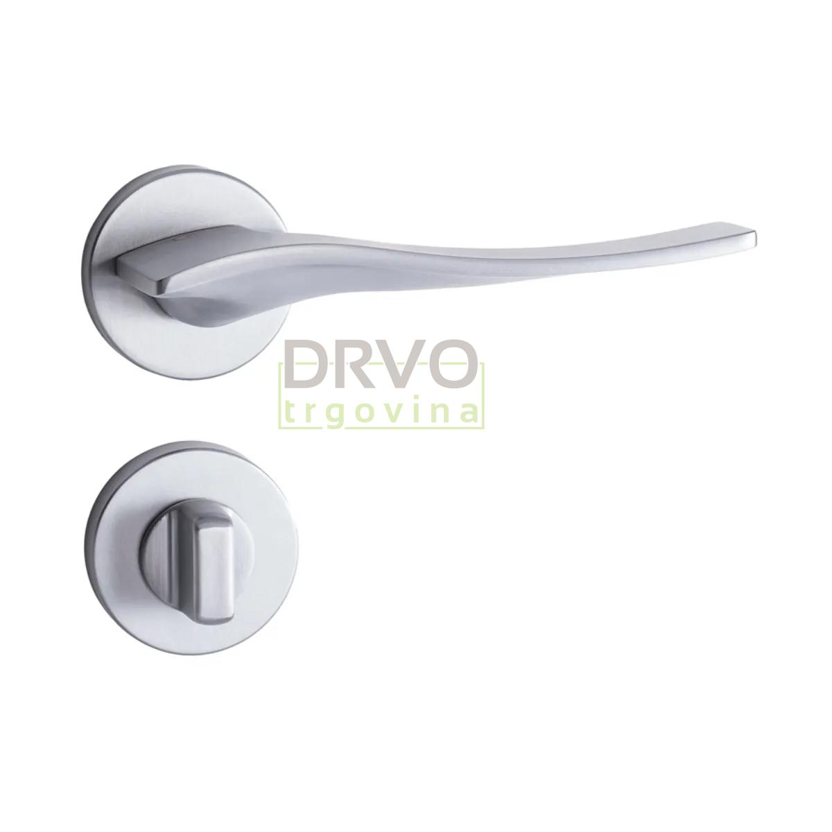 KVAKA LINEA KROM MAT OKRUGLA ROZETA WC 12791 