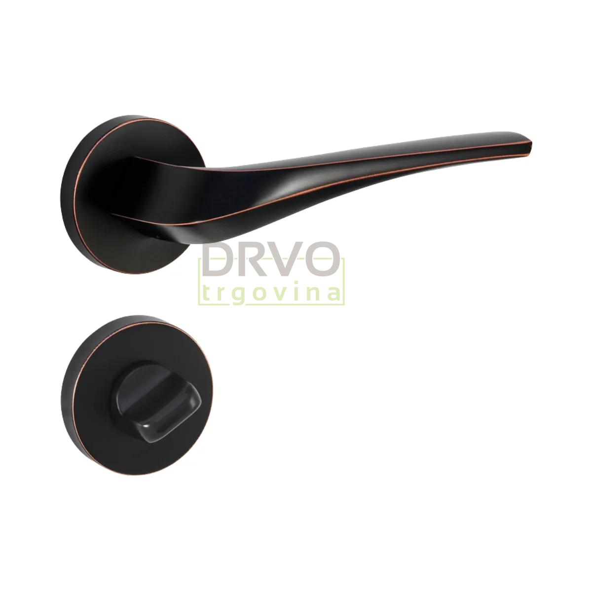 KVAKA STAR CRNA/BRONCE WC 