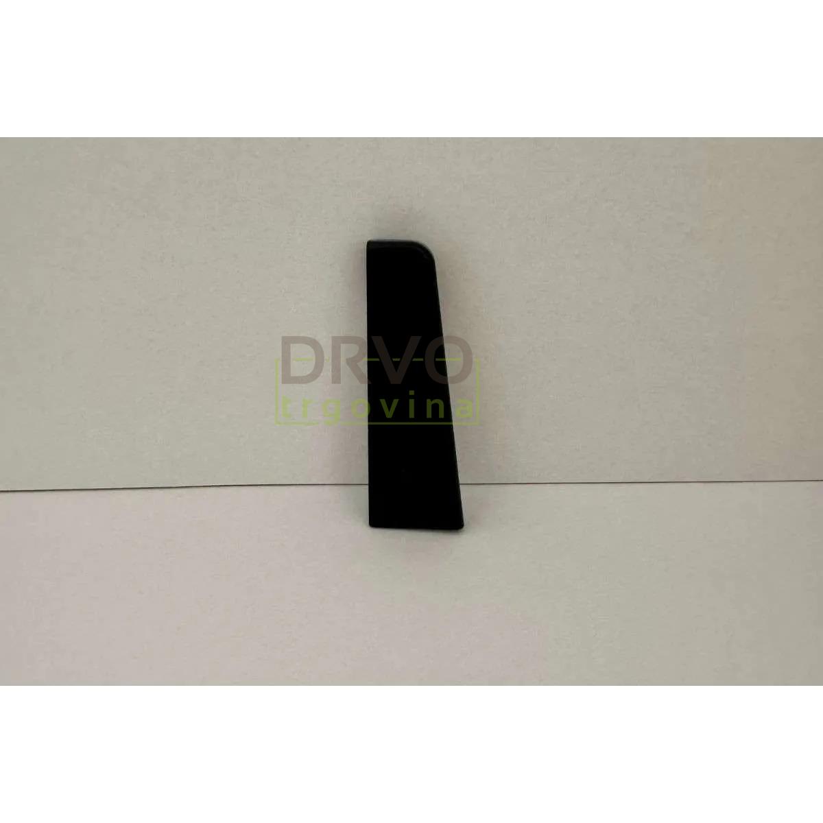 PVC ZAVRŠETAK LIJEVI ZA LETVICU P71 CRNI 