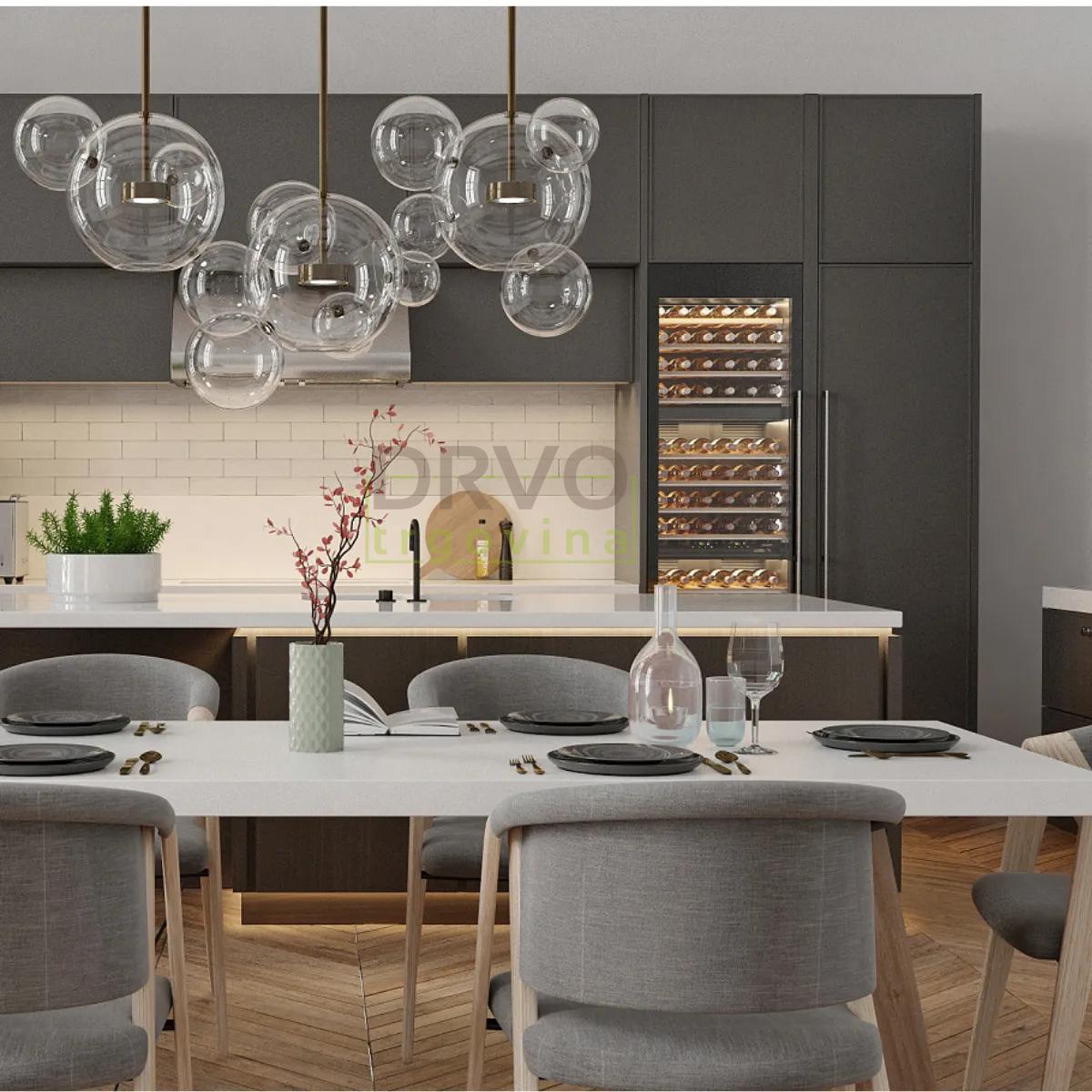 IVERICA OPLEMENJENA 0162 PE GRAFIT SIVA 18/2800/2070mm 