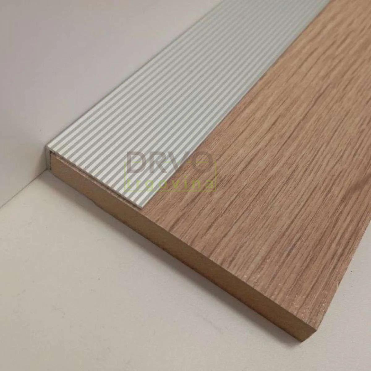 ALU PROFIL MONO 11080 U profil 8mm 270/SREBRNI ZAVRŠNI 