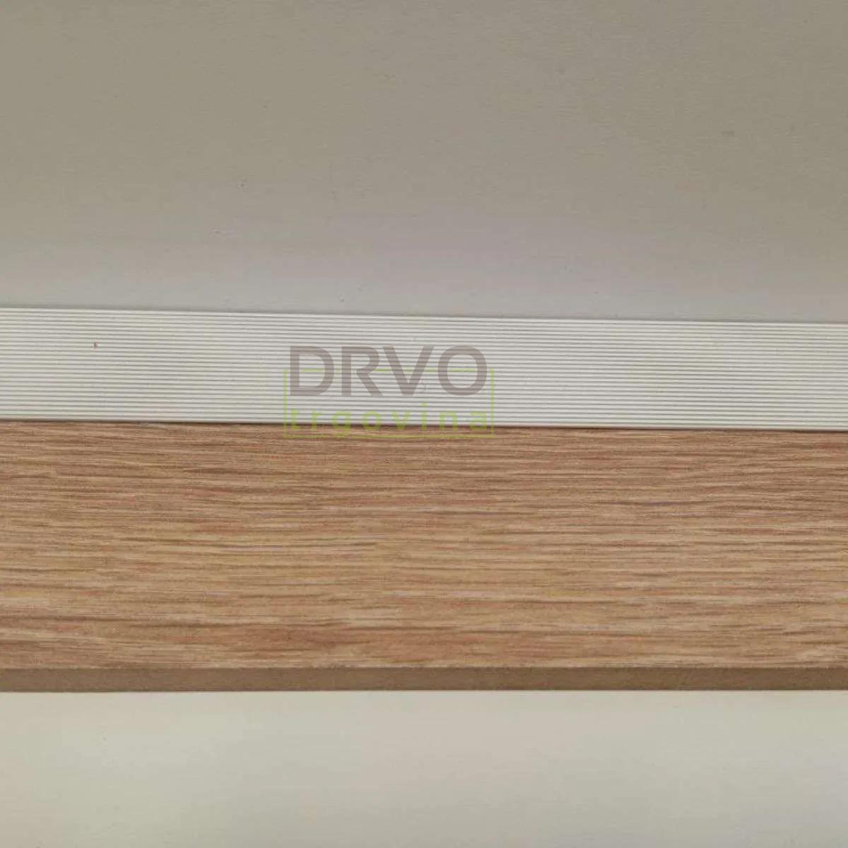 ALU PROFIL MONO 11080 U profil 8mm 100/SREBRNI ZAVRŠNI 