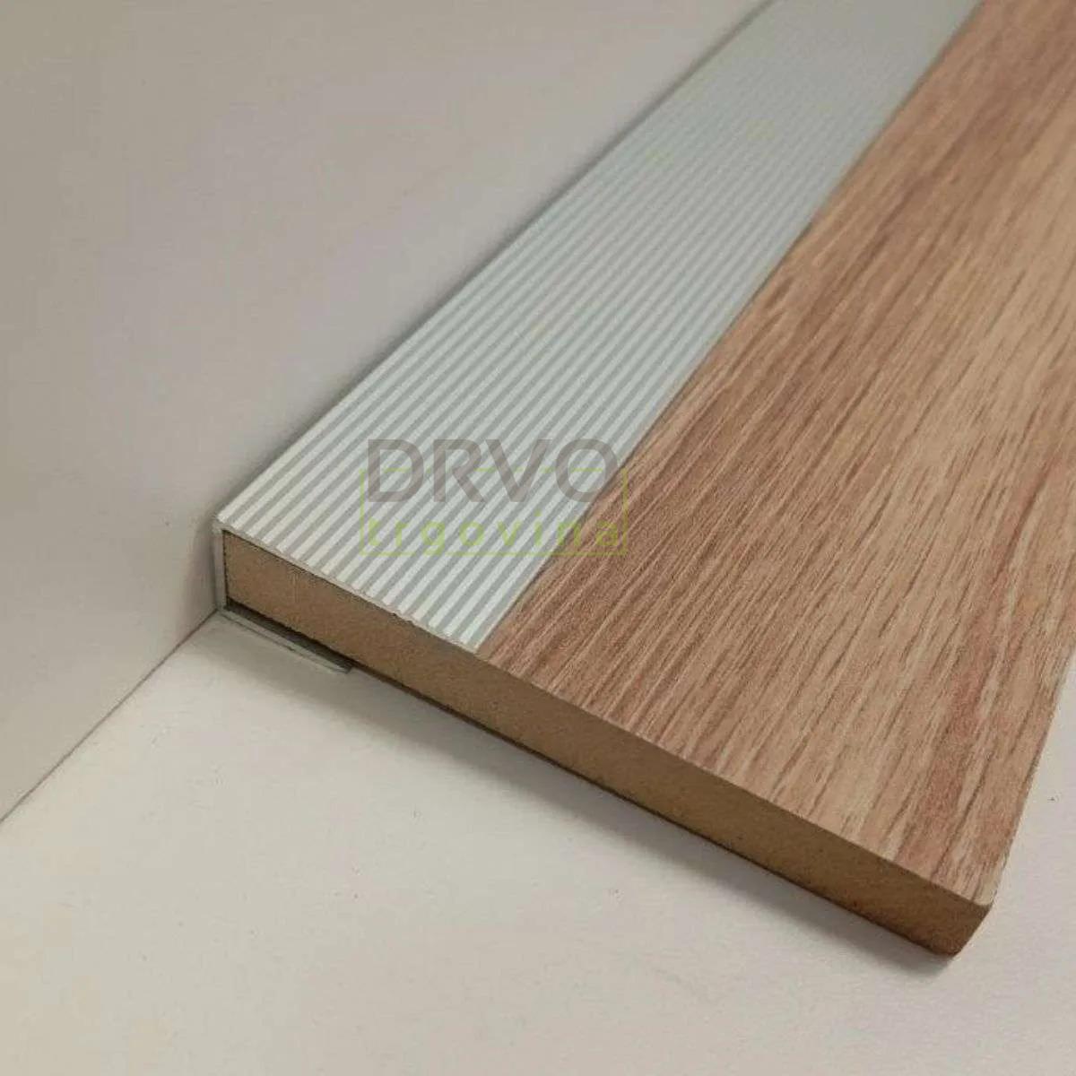 ALU PROFIL MONO 11120 U profil 12mm 270/SREBRNI ZAVRŠNI 