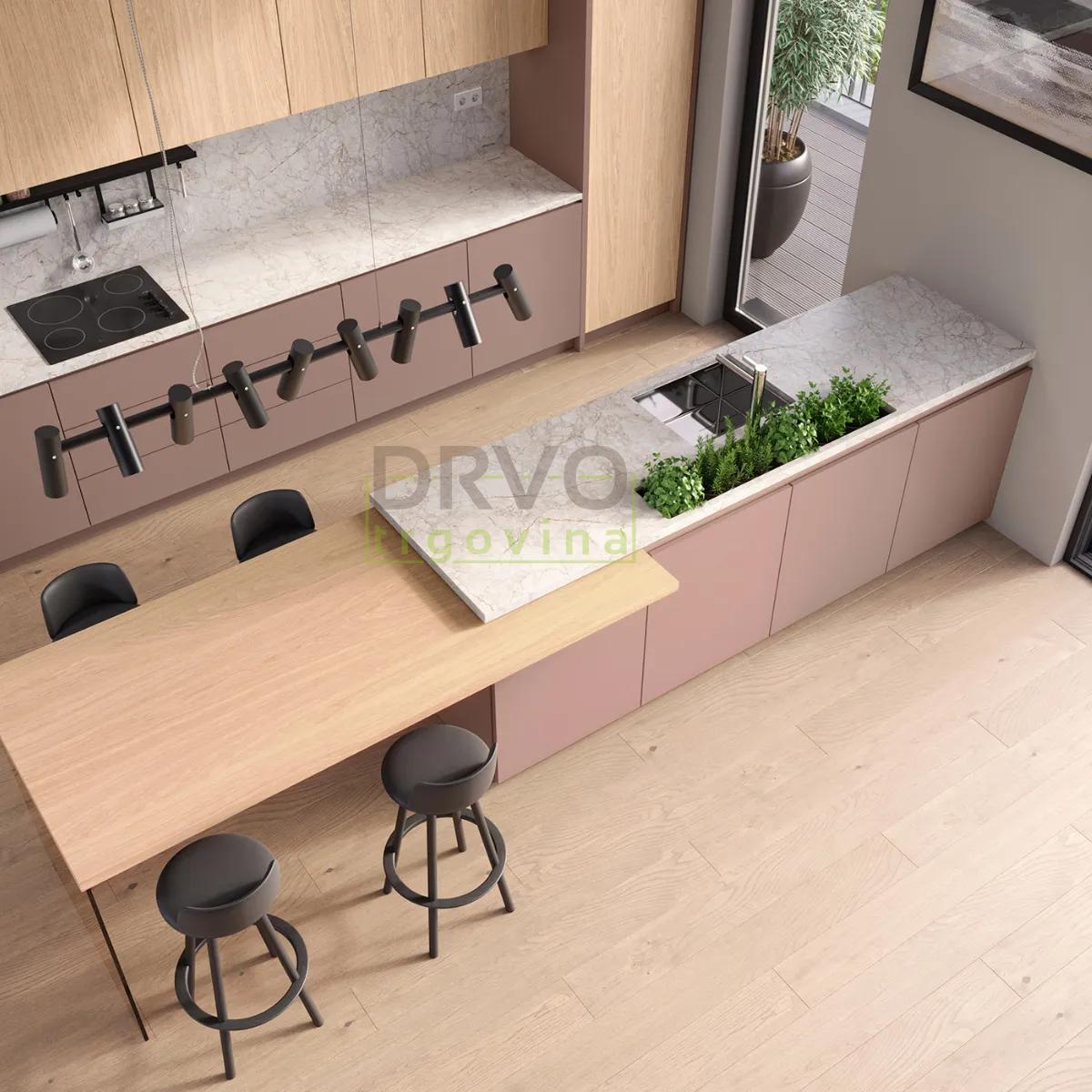 IVERICA OPLEMENJENA K695 PW STRAW PRIMAVERA OAK 18/2800/2070mm 