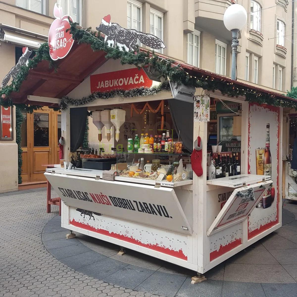 UGOSTITELJSKA (ADVENTSKA) KUĆICA 280/240cm 