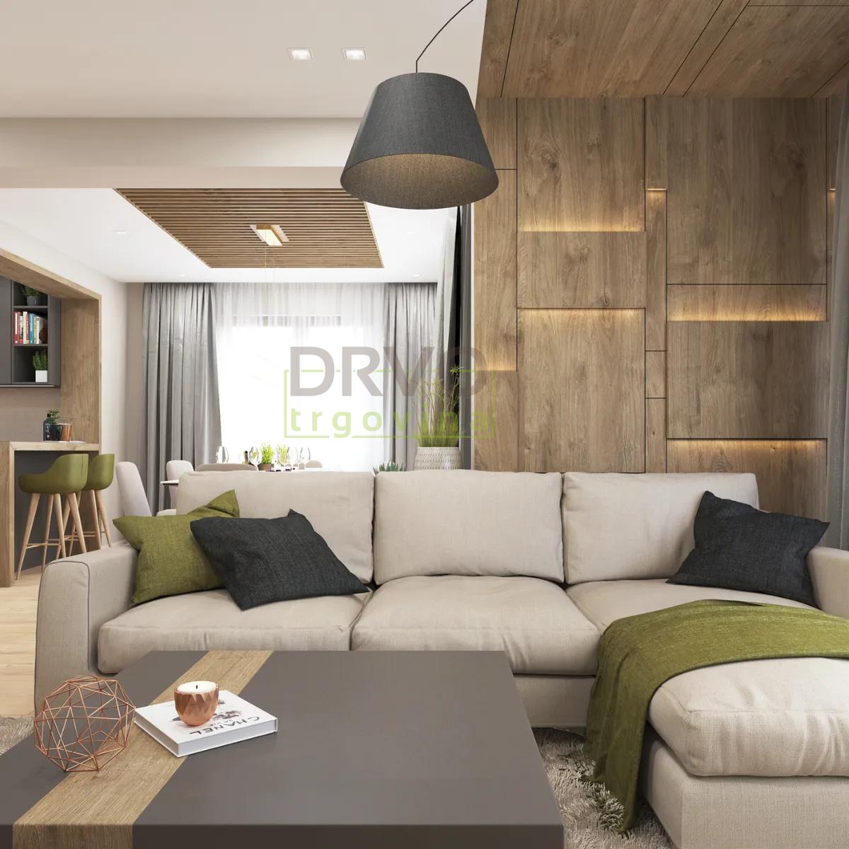 IVERICA OPLEMENJENA K361 PW HRAST GOLD HARBOR 18/2800/2070mm 