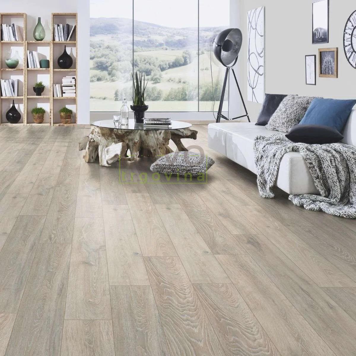 LAMINAT 12mm/Kl.33 KRONOSTEP V FUGA 5543x HRAST COLORADO, RASPOLOŽIVO 13,32 m2 