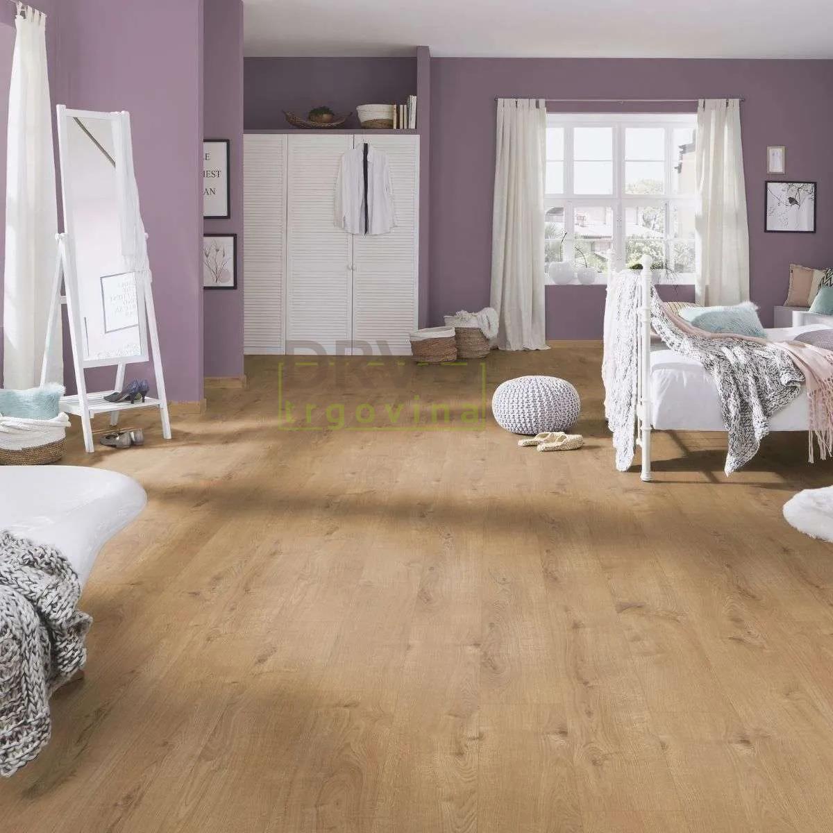 LAMINAT  8mm/Kl.32 SUPER NATURAL CLASSIC PURE+ 5985 HRAST SHERWOOD p=2,260 m2 
