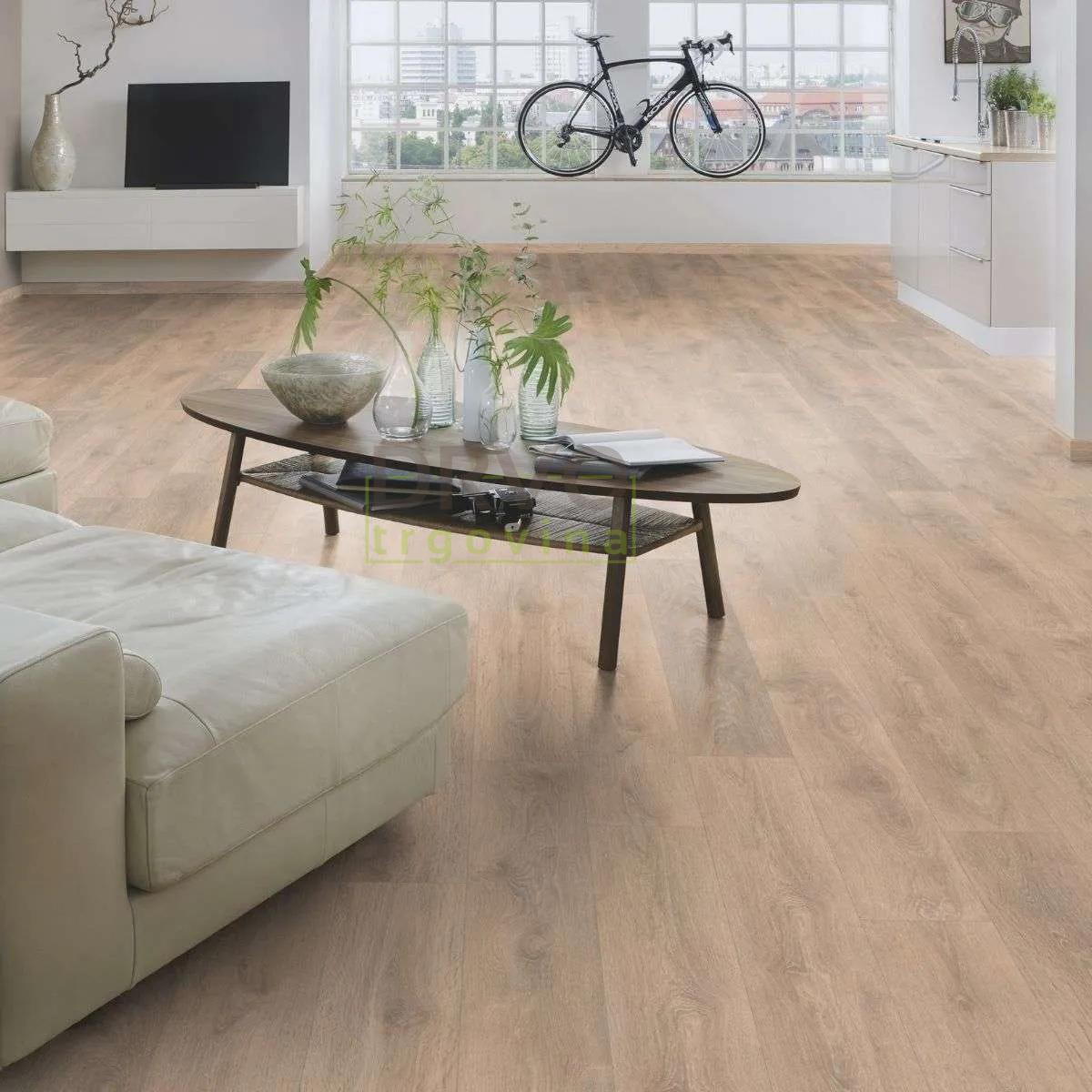 LAMINAT  8mm/Kl.32 SUPER NATURAL CLASSIC PURE+ 8575x HRAST BLONDE p=2,260 m2 