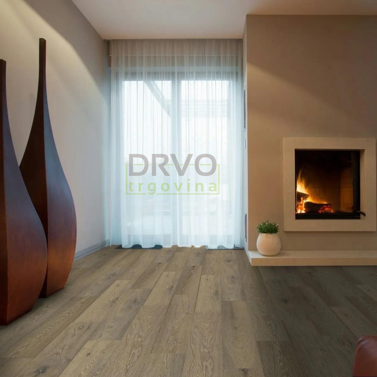 SPC VINIL 5,5+1mm/KL.34 LUXURY R076x HRAST ESPRESSO  s PLUTO podlogom p=1,3939m2 