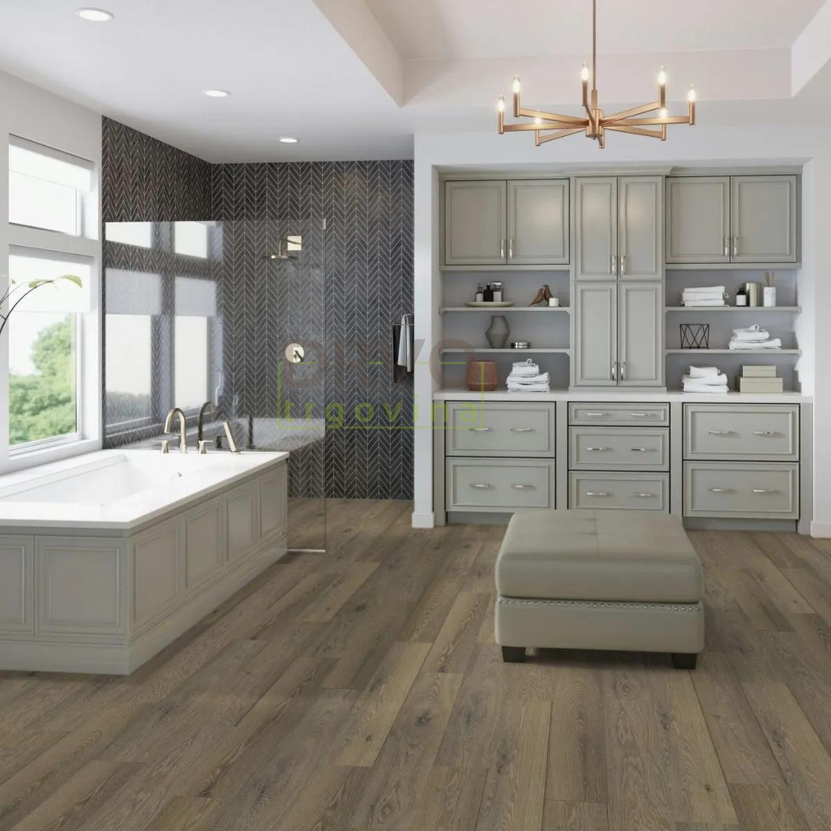 SPC VINIL 5,5+1mm/KL.34 LUXURY R076x HRAST ESPRESSO  s PLUTO podlogom p=1,3939m2 