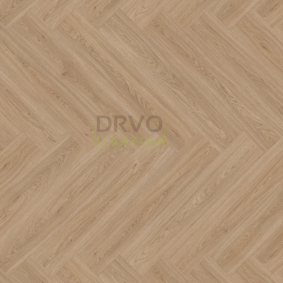 SPC VINIL 4+1mm/KL.33 HERRINGBONE RIBLJA KOST HRAST CALMA s podlogom p=A+B=1,47m2 