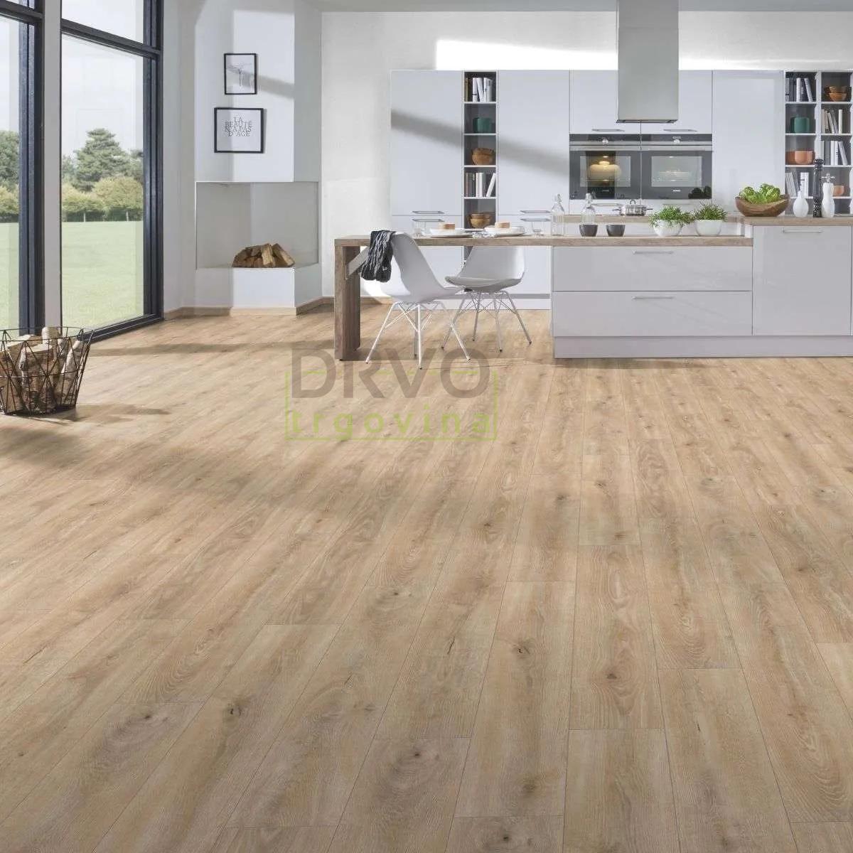 LAMINAT 12mm/Kl.33 KRONOSTEP PURE+ MO.RE K469 HRAST TORTILLA p=1,507m2 