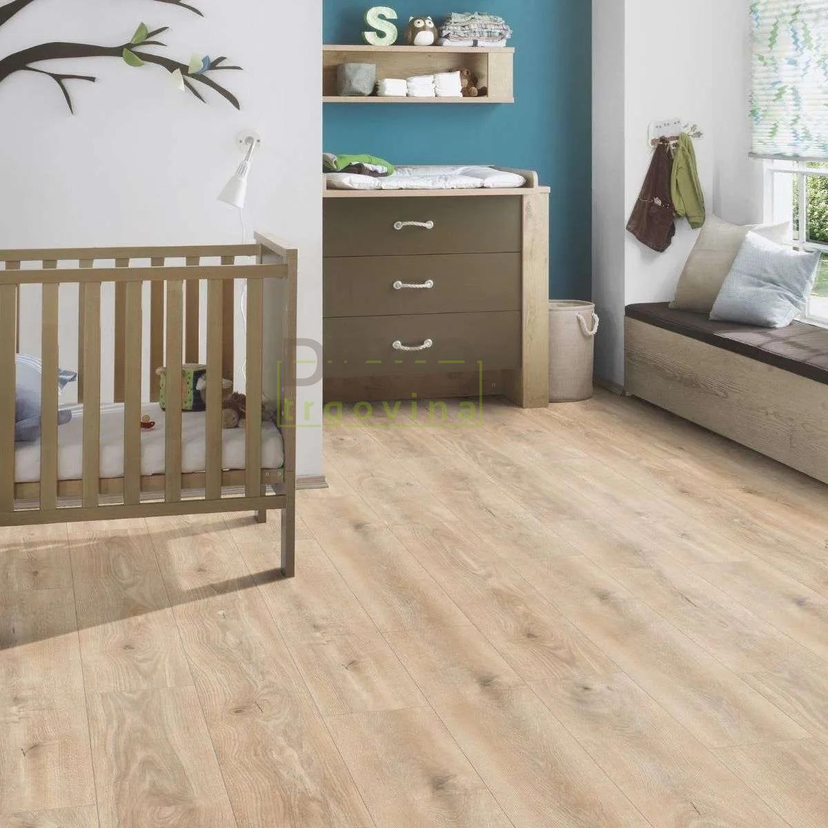 LAMINAT 12mm/Kl.33 KRONOSTEP PURE+ V FUGA K469 HRAST TORTILLA p=1,507m2 