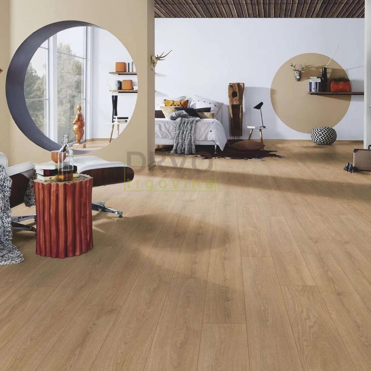 LAMINAT 12mm/Kl.33 KRONOSTEP PURE+ MO.RE K638 HRAST CORNFORTH p=1,507 m2 