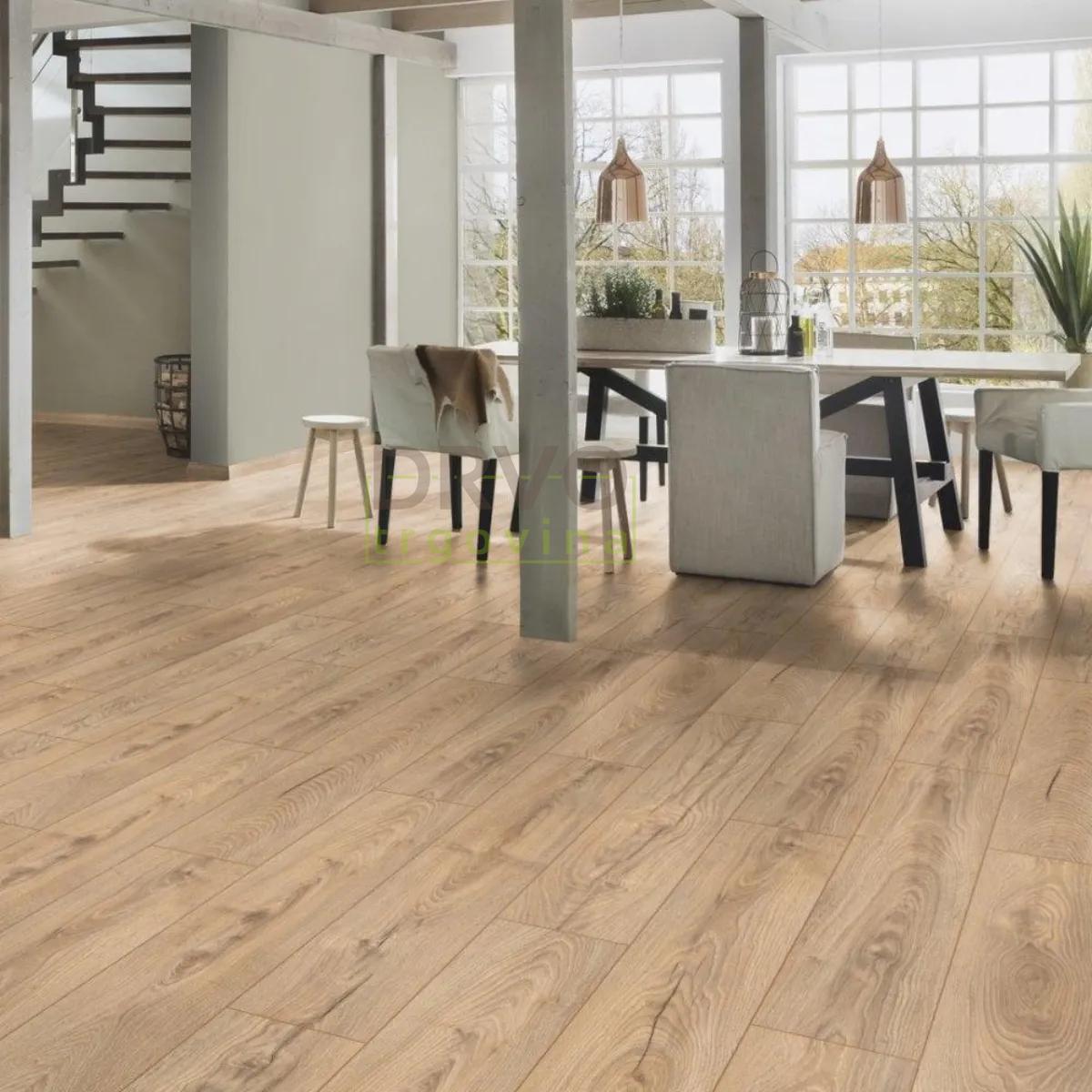 LAMINAT 10mm/Kl.33 ATLANTIC MO.RE PURE+ K477x HRAST NATURAL CARPENTER p=1,76 m2 