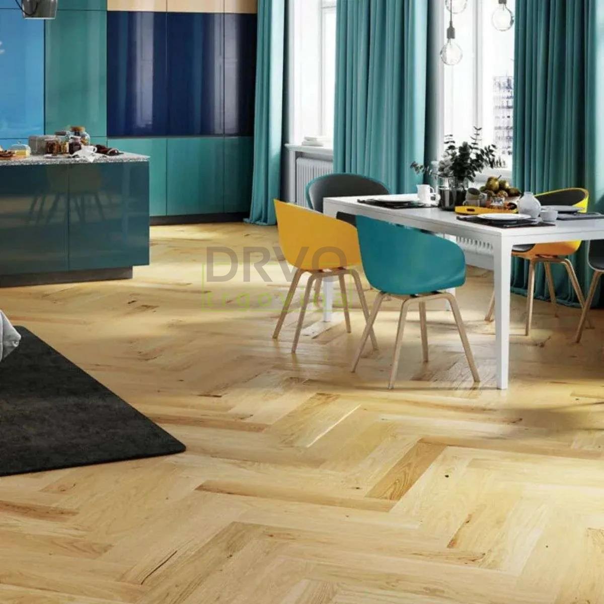 PARKET RIBLJA KOST HERRINGBONE CARAMEL 725/130/14 mm p=0,65 m2 