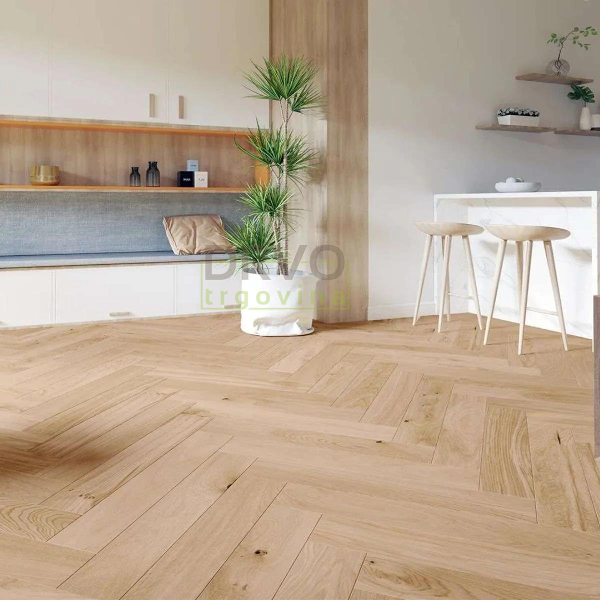 PARKET RIBLJA KOST HERRINGBONE LOMBARDY 725/130/14 mm p=0,65 m2 