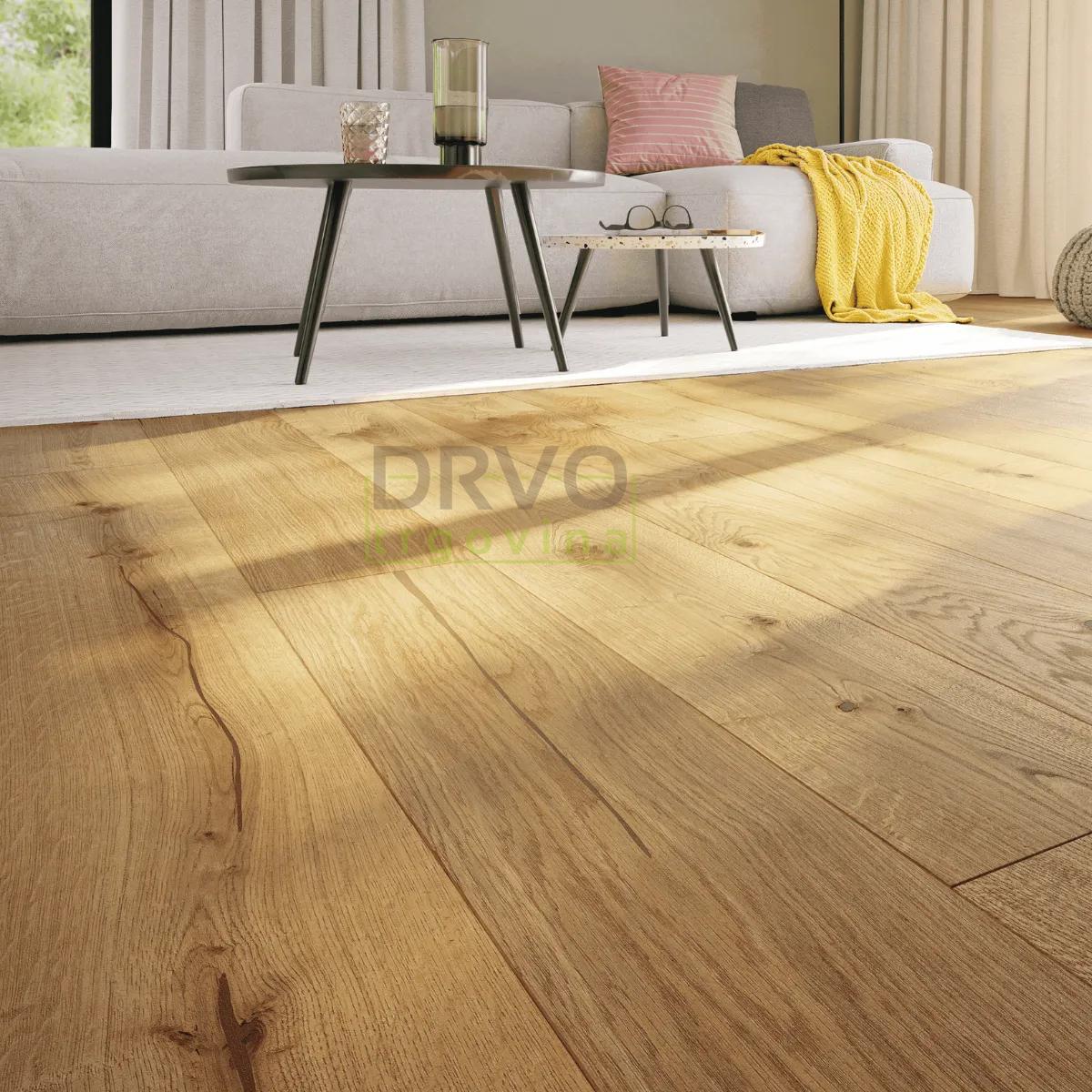 PARKET PANEL 1-S HARO HRAST RUSTIK 550445 mat lak 13,5/180/2200mm p=3,17 