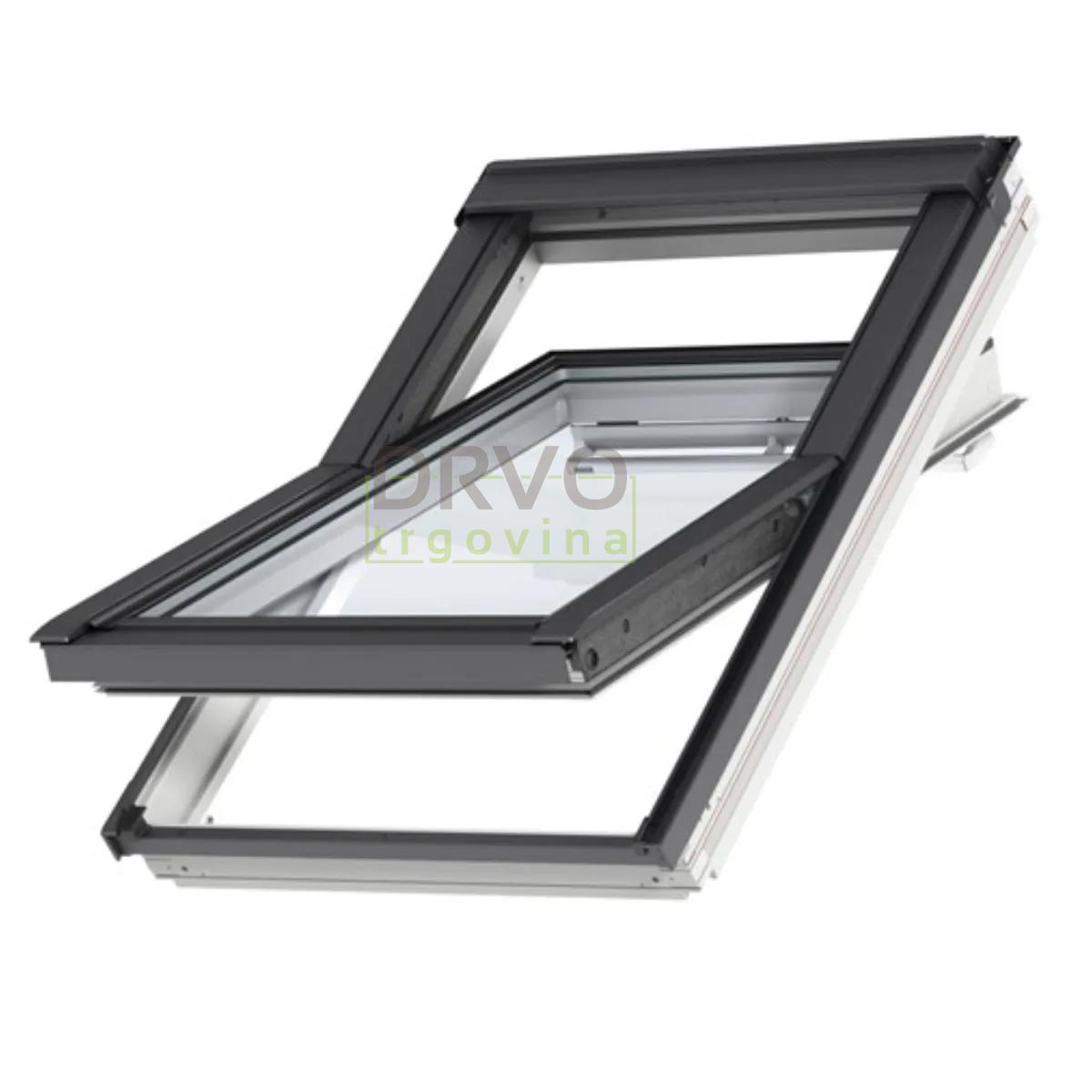 VELUX KROVNI PROZOR, BIJELA BOJA, GORNJA RUČKA, STAKLO 68 