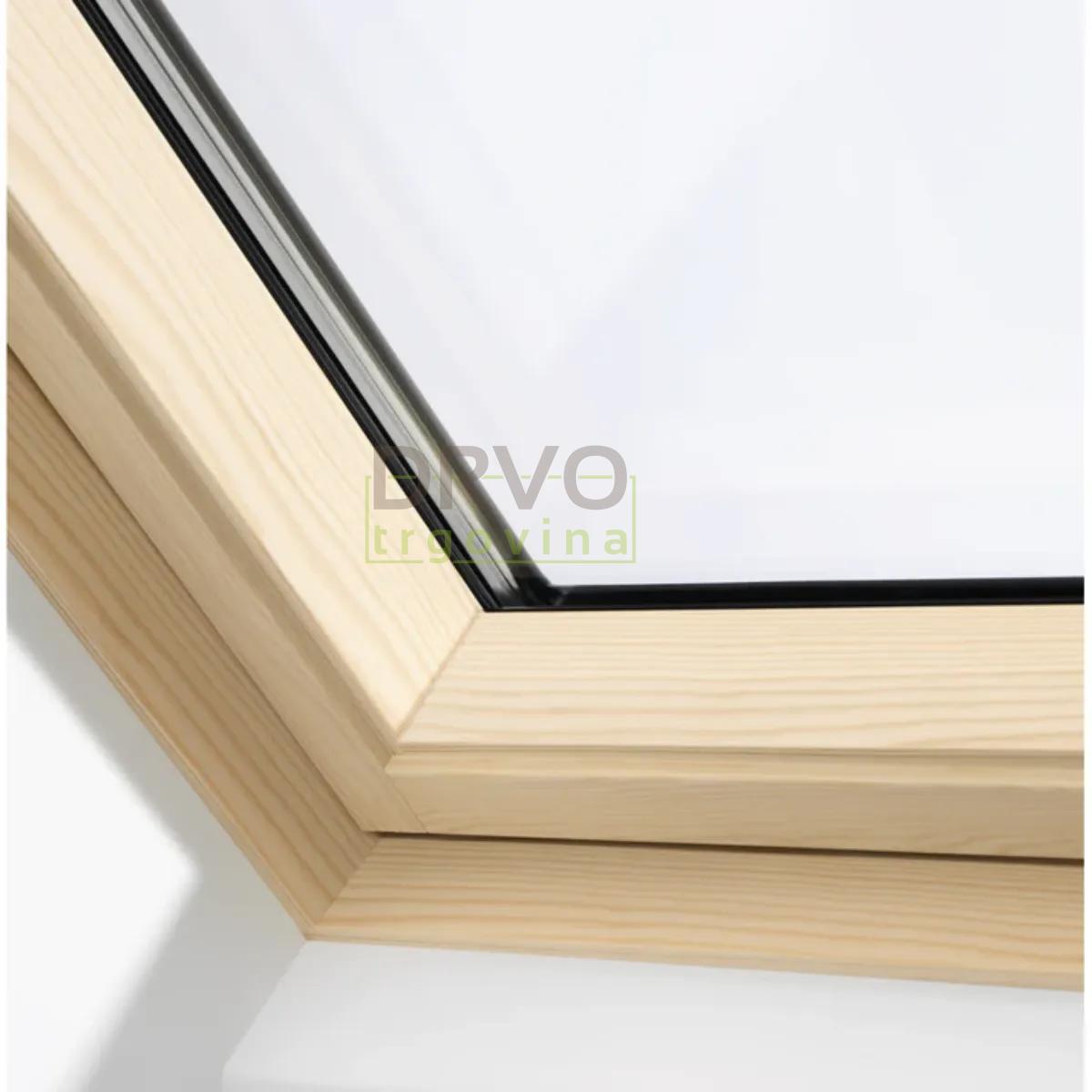 VELUX PREMIUM KROVNI PROZOR, BEZBOJNI LAK, SOLARNO NAPAJANJE, STAKLO 70 