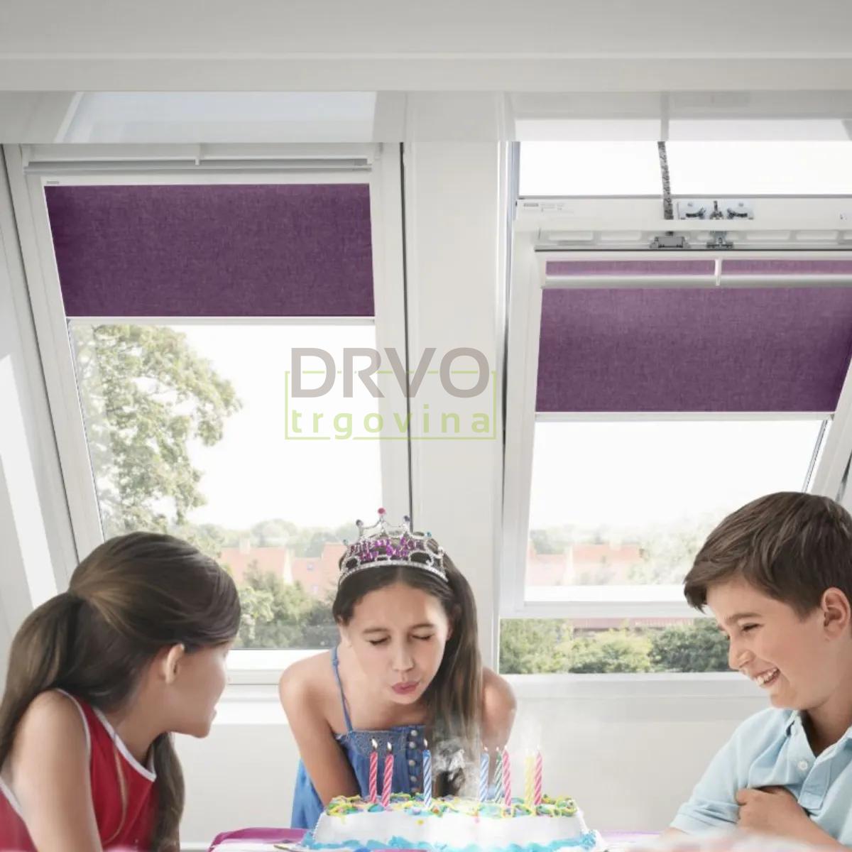 VELUX PREMIUM KROVNI PROZOR, BIJELI POLIURETAN, SOLARNO NAPAJANJE, STAKLO 68 
